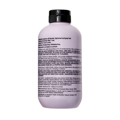 Bondbar Purple Brightening šampon za plavušu, Posvijetljena & sijeda kosa, neutralizira drskost, popravke,