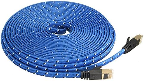 Generic 1 ~ 10m izdržljiv jak CAT-7 CAT7 RJ45 10Gbps Ethernet ravni kabel LAN mrežni kabel