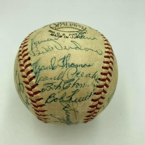 Prekrasan Roberto Clemente 1958 Pittsburgh Pirates Tim potpisan bejzbol JSA COA - AUTOGREMENA BASEBALLS