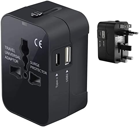 Putovanje USB Plus International adapter kompatibilan sa Samsung SM-R3600Daaxar za svjetsku energiju za
