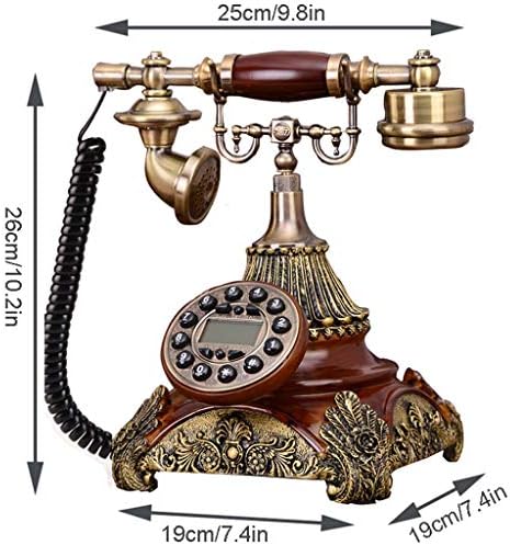 QDID Europe Style fiksni telefon Vintage Home Telefon Antikni telefon izrađen od retro telefona za retro