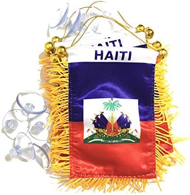 PRK 14 Haitian Haiti za zastave za automobile Automobiles Početna Stick za staklo Kvalitet i vrijednost