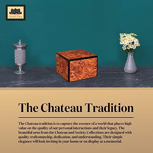 CHATEAU URNS - Kolekcija društva - CHEVERSAKE CREMATION URN - Memorijalna kutija za pepeo - Extra Mali -