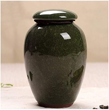 Yangbo Pogrebna urne za brtvljenje male keramike Memorijalne urne za ljudski pepeo za odrasle ili zahrani