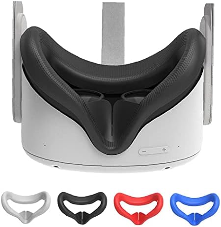 VR pokrov za lice silikonske igre za oči za oculus Quest 2 sprječava infekcije očiju svjetla crne