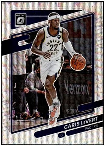 Caris Levert 2021-22 Donruss optički srebrni val 69 Fanatics Box set NM + -MT + NBA košarkaški pejdžeri