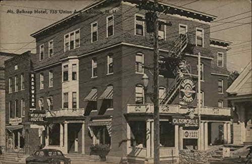Mt. Belknap Hotel, 735 Union Ave. Laconia, New Hampshire NH Originalni antički razglednica