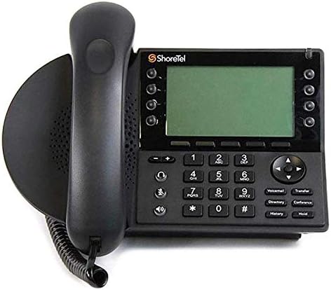 Shoretel IP 480G telefon sa novom HD slušalicom i kablovima - crna