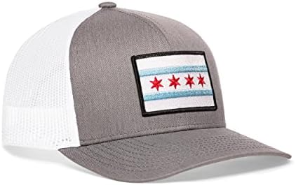 Haka Chicago zastava šešica - Chicago kamiondžija za muškarce i žene, CHI bejzbol kapa, podesivi kapu za