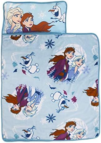 Disney Frozen 2 - Duh prirodi podstavljene nap prostirke sa ugrađenim jastukom, pokrivači i naziva, plava,