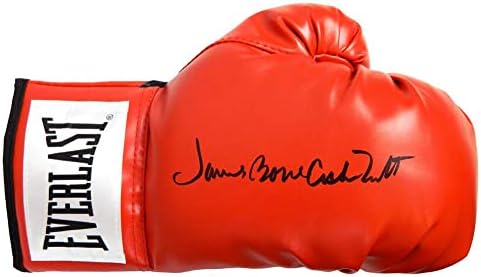 James 'Bonecrusher' Smith Potpisao Everlast Red Bokserske Rukavice Sa Autogramom
