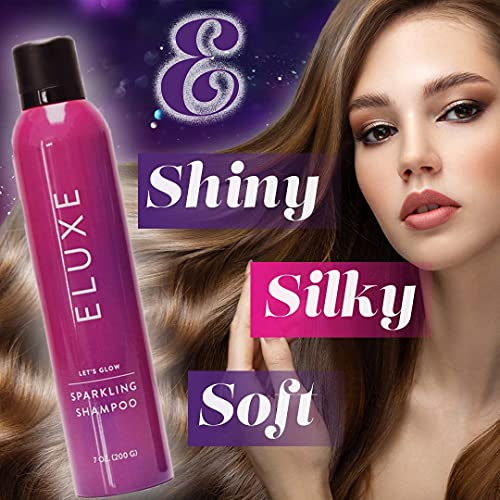 Eluxe pjenušava šampon za vlasište za popravak oštećenja kose - šampon karbonski kiselina za frizzy ili