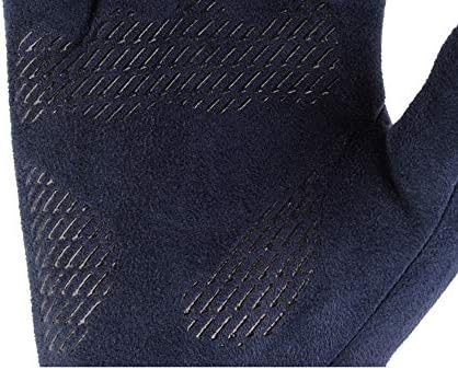 Unisex elegantna zimska antilop kožna rukavica Thermal Windproof debela podstava za vožnju biciklizma na