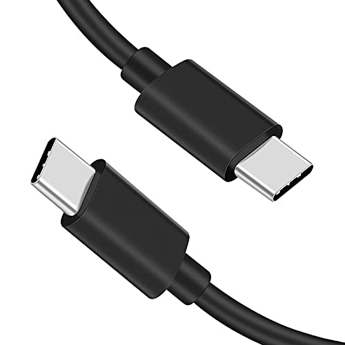 JacobSparts 5 Pack 3ft USB-C do USB-C Brzi punjenje i podatkovni kabl Tip C Brzo punjenje, crna