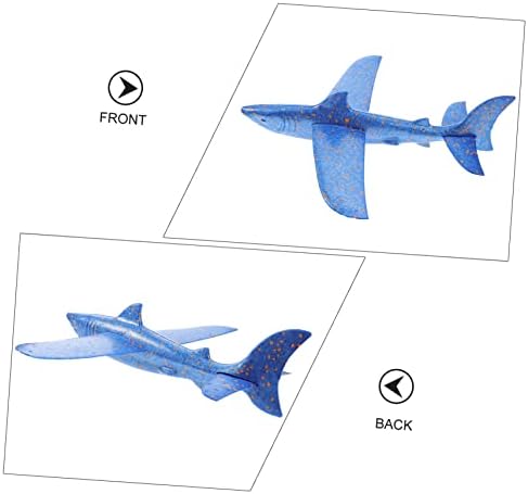 Toyvian 1 set morski pas avion na otvorenom igračka ručna bačena klizačica Airplane Playtthings vanjski