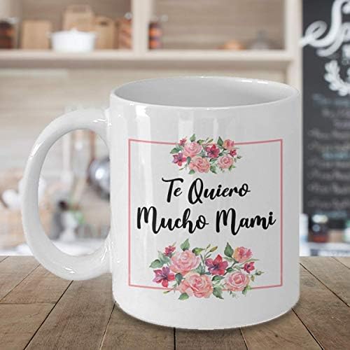 Taza de Cafe Para Mama, Te Quiero Mami, Taza Para Mama en Espanol, španska šolja za mamu