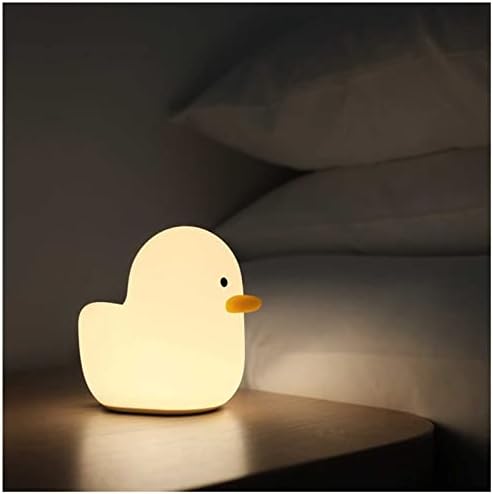 DEIOVR noćno svjetlo dimabilna slatka Duck Light silikonska noćna svjetla, noćna svjetla za životinje za