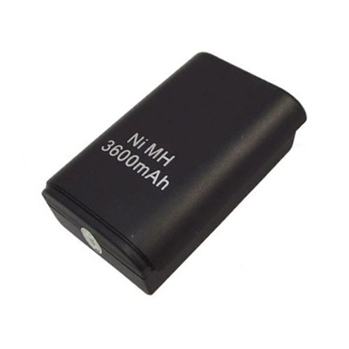 Waltzmart punjiva baterija od 3600mAh za XBOX 360 Bežični kontroler Crna