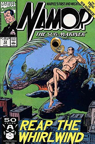 Namor, pod-Mariner 13 VF ; Marvel comic book / John Byrne