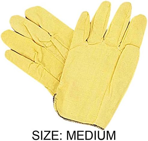 Toolusa baštenske rukavice sa žutim vinilom impregniranim srednje veličine: GLD-49501