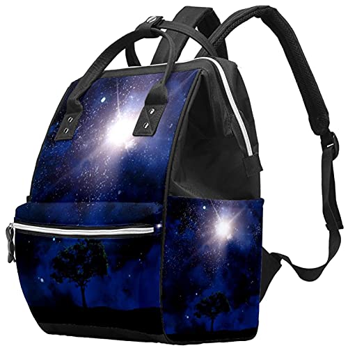 Galaxy planeta pelena tote torbe mammmy ruksak veliki kapacitet pelena torba za stavačka torba za brigu