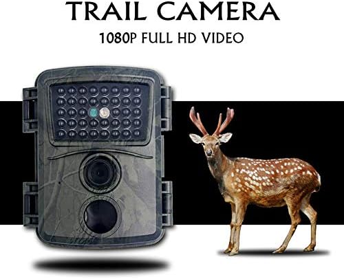 Chaw Trail Camera 12MP 1080p HD Game Camera, infracrvena vodootporna divljač Izviđaju lovačku kameru