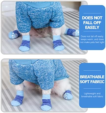 Abaodam Paw Paw Protector 2 set protiv klizanja čarape za pse u udobne elastične špenalne šape zaštitničke
