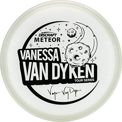 Diskrict Limited Edition 2021 Tour serija Vanessa Van Dyken Metallic Tour Z Meteor Midrange Golf Disc [boje