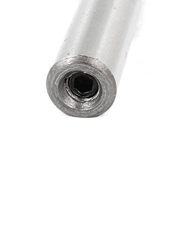 Aexit Woodwerler srebrne bušilice tone crna brada točka Drvena bušilica 10 mm Brad-točka bušilice x 70 mm