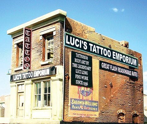 Downtown Deco 49 Ho Luca's Tattoo Emporium komplet