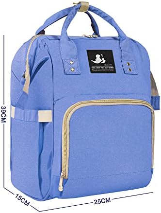 Isenshi torba za pelene ruksak, multifunkcionalne velike torbe za bebe za djevojčice dječake, Unisex stilski