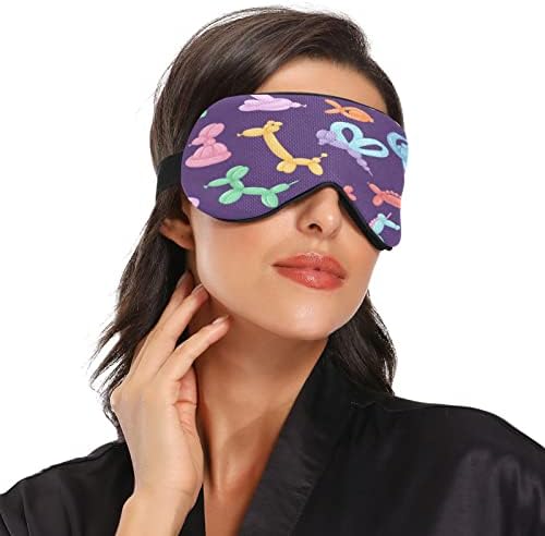 Životinjski balon za spavanje za žene Muškarci Mekana i udobna maska ​​za oči Svjetlo blokiranje za spavanje