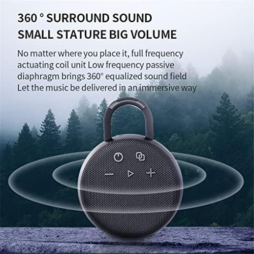 WETYG 5w prijenosni kompatibilni zvučnici bas sa zvučnom kutijom za Subwoofer vodootporni Boombox Audio