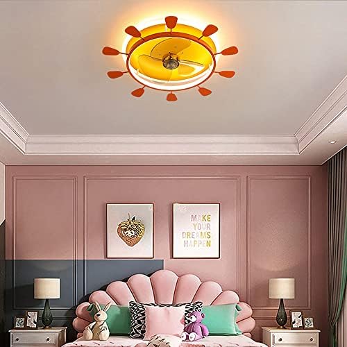 Yvamnad Dječje spavaće sobe zatamnjeno osvjetljenje ventilatorski dizajn Creative Dizajn stropni ventilator