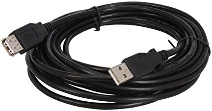 Nippon Labs USB-15-MF-BK 15-stopa USB 2,0 m / f produžni kabel, crni