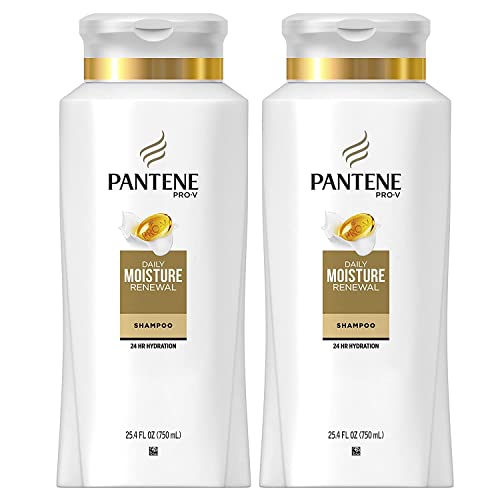 Pantene, šampon, Pro-V dnevna obnova vlage za suhu kosu, 25.4 Fl Oz, dvostruko pakovanje