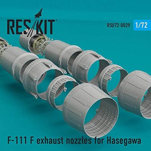 Reskit RSU72-0029 - 1/72 F-111 F Izduvne mlaznice za Hasegawa Kit Scale Detaljni komplet