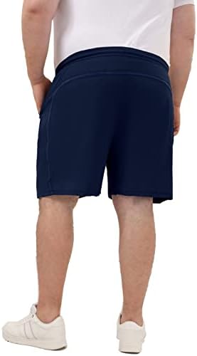 Rosemmetti muški atletski kratke hlače 7 inča Big i visoka lagana teretana vježba sportski tenis hlača sa