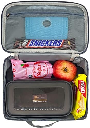 Kulle shark kutija za ručak za djecu dječake izolovana torba za ručak za malu djecu, perive i višekratne