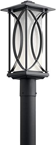 Kichler 49976BKTLED prelazni LED vanjski Post Mount iz Ashbern kolekcije u crnoj boji