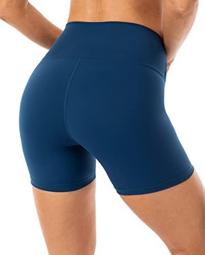 Ukaste ženski studij esencijalne visokog joga kratkih hlača 4 / 5 / 6 - Buttery Soft Workout Active Hotcres
