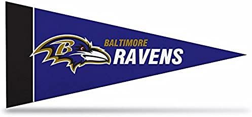NFL Baltimore Ravens 8-komadni 4-inčni za 9-inčni klasični mini pennant Decor set
