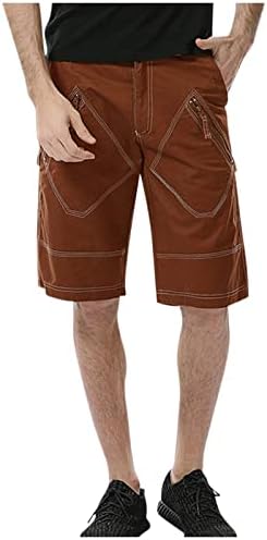 Dudubaby muški kratke hlače Ležerne prilike Nove velike kratke hlače Kaznene multi džepne hlače hlače mens