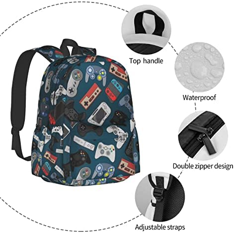 OPLP Video igre Pozadina regulatora velikog kapaciteta Lagana personalizirana torba za laptop tablet Travel