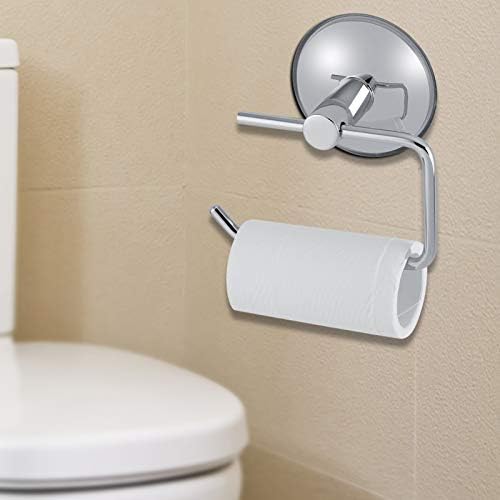 Alvinlit toaletni držač za držač nosača na zidu nosač nosača sa usisnim čašicom za kupatilo