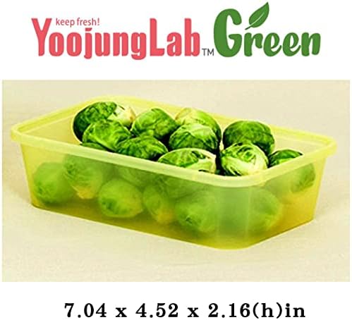 Yoojunglab Dr. Brava 23.6 Oz - 3ea, kontejneri za skladištenje hrane za salatu, čuva voće, povrće duže svježe,