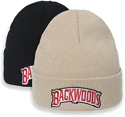 Kangning Backwoods Beanie šešir za muškarce Žene Trendy Backwoods Cap Zima Topla Beanie vezeni pleteni čvrsti