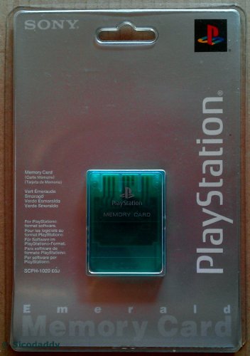 PlayStation PsOne memorijska kartica smaragdno zelena - SCPH-1020