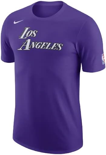 Nike muške Los Angeles Lakers City Edition NBA logo majica