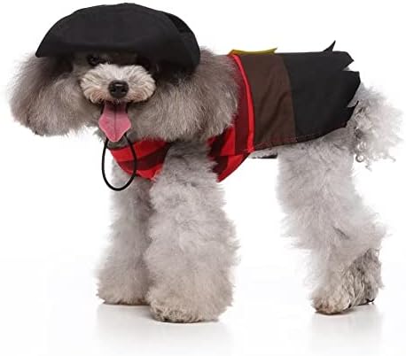 Cool Pirates Cosplay kostim za pse štene smiješni kaput lijepa odjeća za kućne ljubimce za male srednje